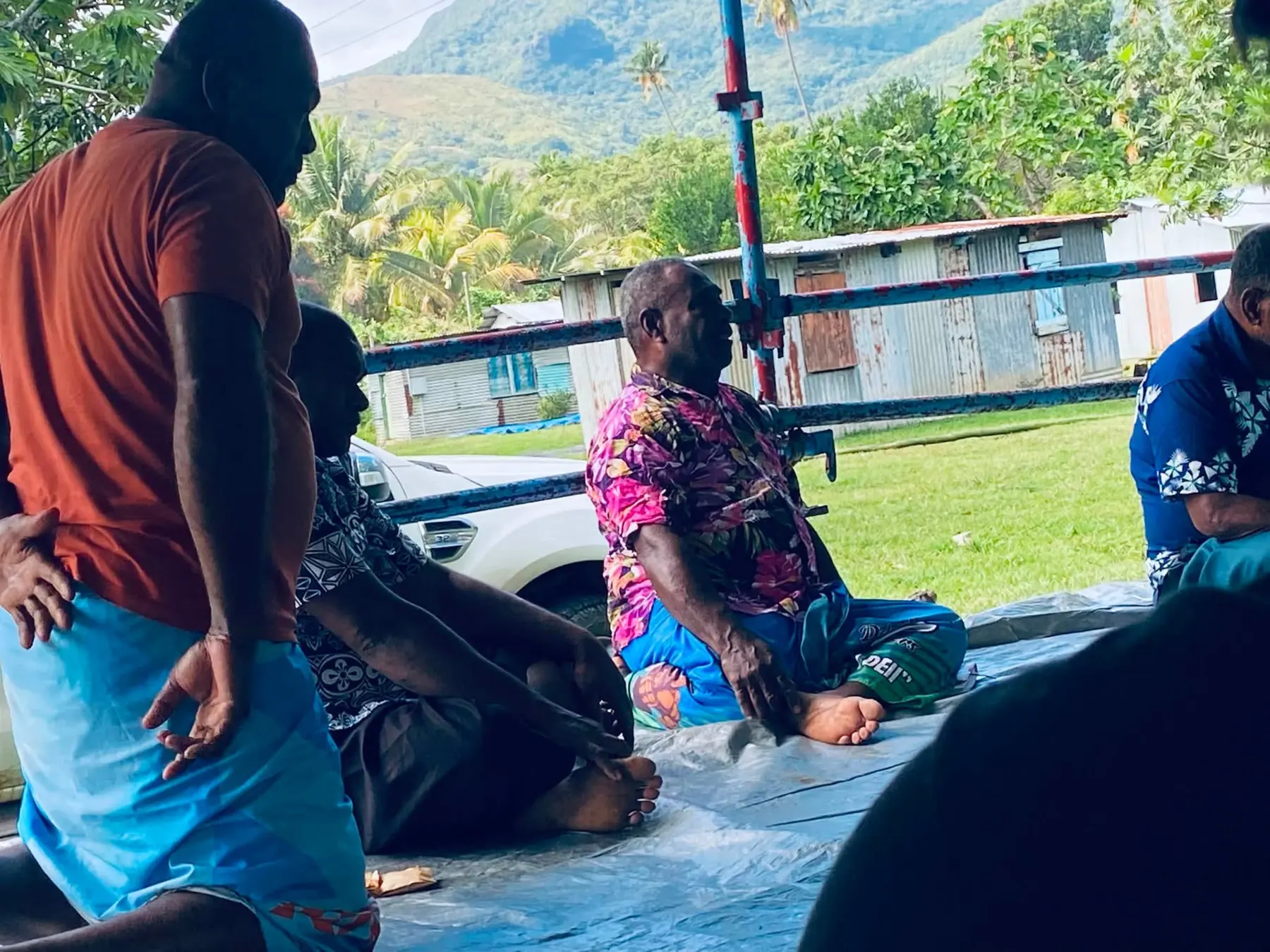 Village protocol during the production visit